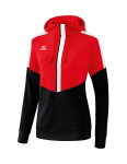 Erima Hoodie Squad (Cotton Touch) Red/Black Women